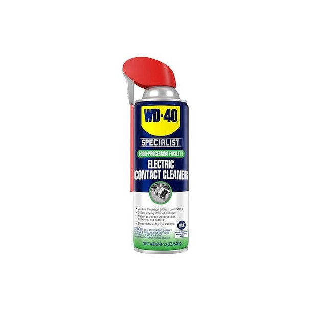 Wd-40 Contact Cleaner, Aerosol Spray Can, 12 oz, Liquid 300943