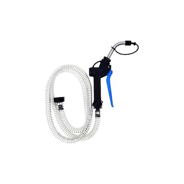 Macnaught DrumPumpNozzle,Blk,Curved4-1/8inSSSpout BP-HG
