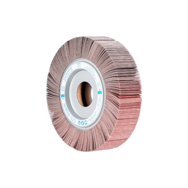 8" x 2" Unmounted Flap Wheel - 1-3/4" A.H. - Aluminum Oxide - 120 Grit Pack of 2