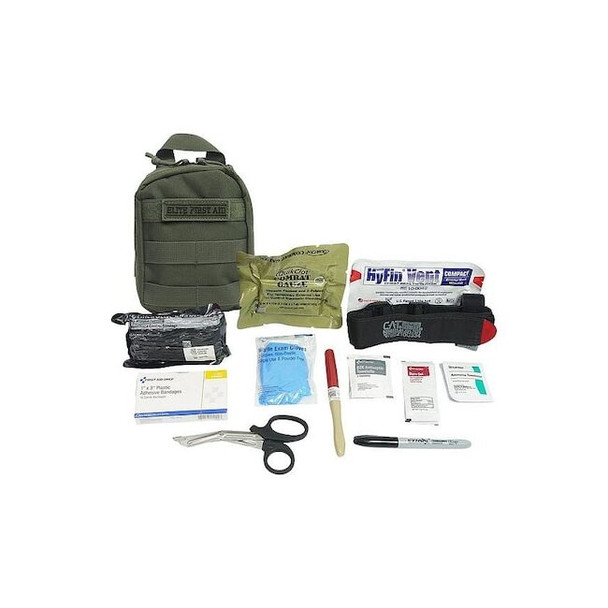 Trauma Kit, Nylon Bag, 33 Components, 1 People Served