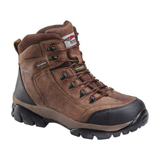 Avenger, Men's 6 in Composite Toe 6-Inch Work Boot, Brown, 11, Wide, A7264