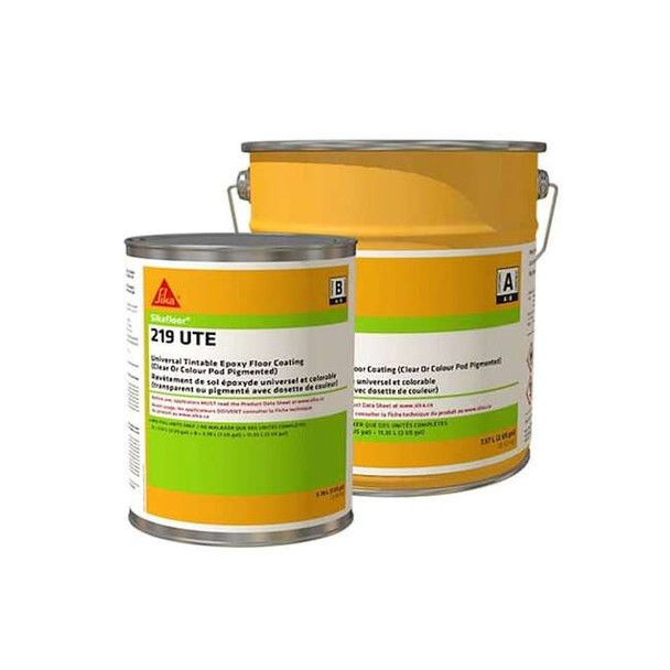 Sika Epoxy Coating,Clear,2 gal,High Gloss 784019