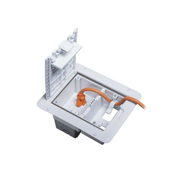 Weatherproof Cover, Outlet Box Type, 1 Gang, Polycarbonate Pack of 4
