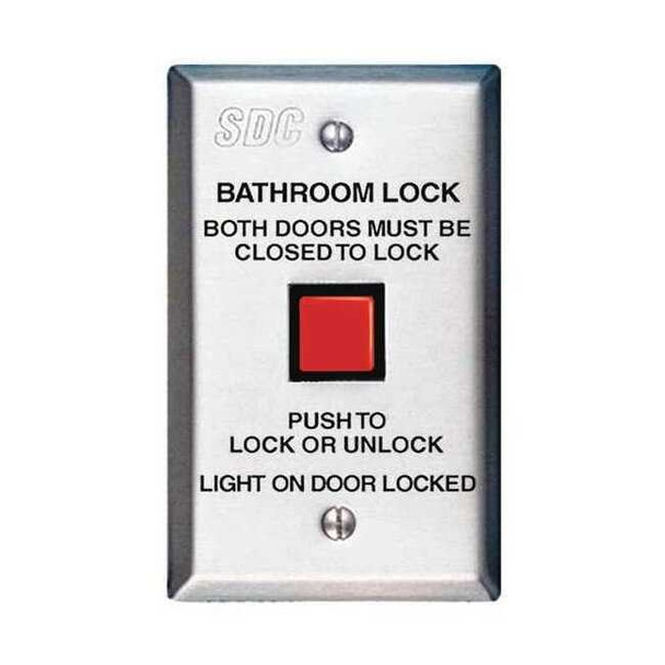 Sdc Bathroom Lock,2-7/8 in. W CB401-AU