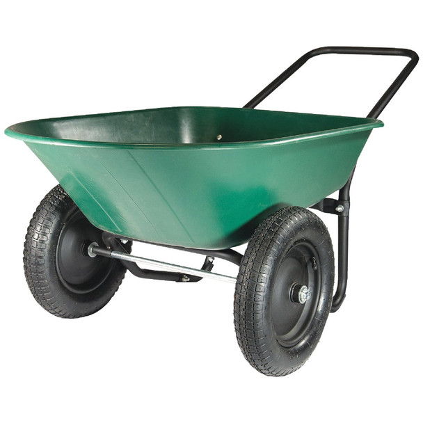 Green Thumb 5 Cu. Ft. Poly Wheelbarrow 70008