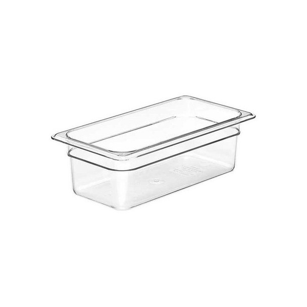 Cambro Food Pan,Third Size,PK6 CA34CW135