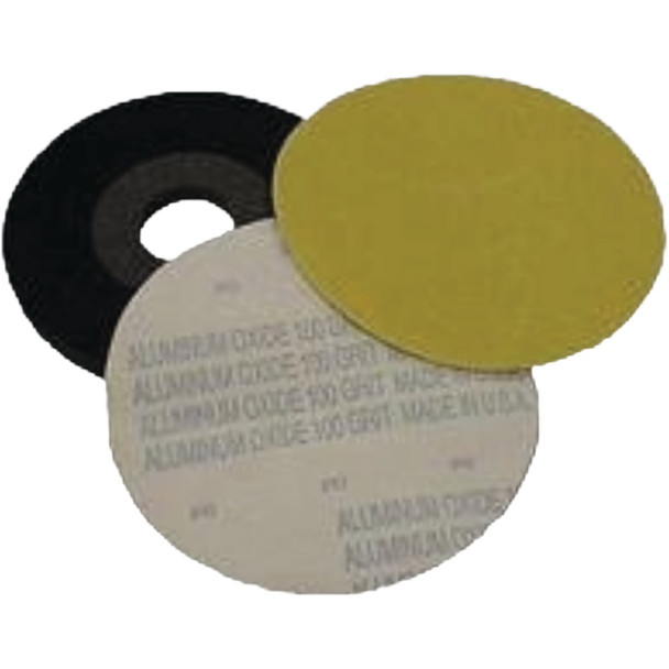 Virginia Abrasives 9 In. No Hole A/O Gold Discs 100 grit 400-00010 Pack of 10
