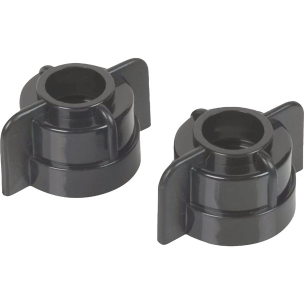 Oatey 3/8 In. or 1/2 In. Plastic Basin Faucet Nut (2-Pack) OAT800-81