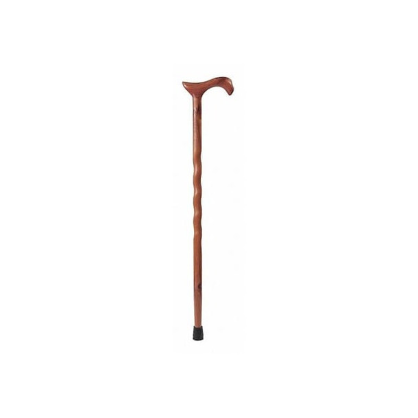 Brazos Walking Sticks Cane,Derby Twisted,Single Base 502-3000-0027