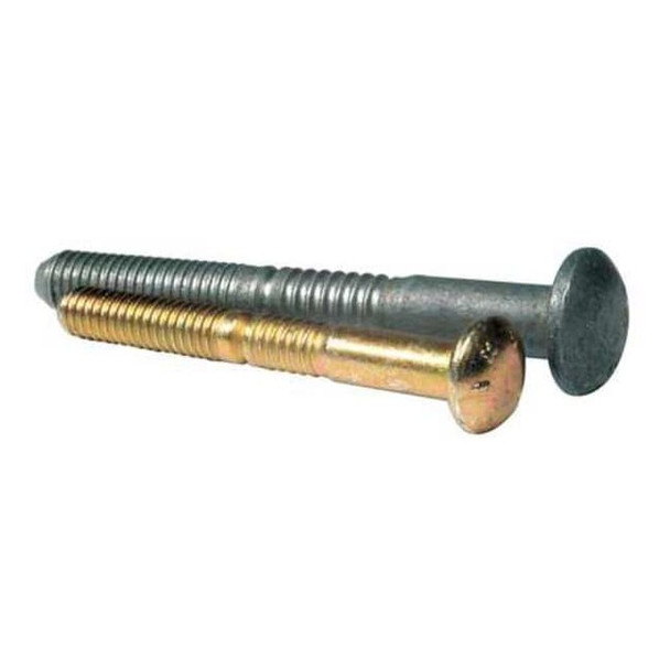 Blind Rivet, Structural Brazier Head, 1/4 in Dia., 1.708 in L, Steel Body, 10 PK