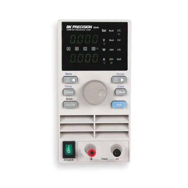 B&k Precision DC ElectronicLoad,150W,30A,60V,PowerCord 8540