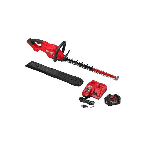Milwaukee Tool Cordless Hedge Trimmer Kit, Double-Sided 24 in L Blade 3033-21