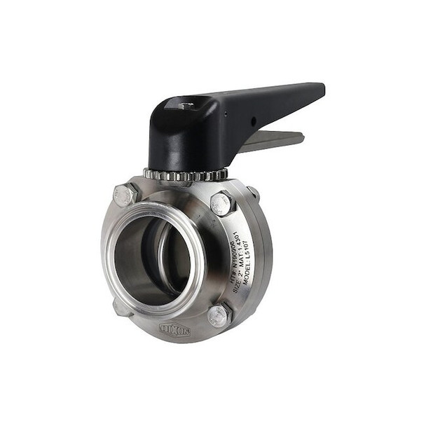 Dixon Butterfly Valve,6.47 in L,140 psi L5107E200CC-P
