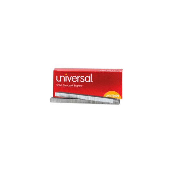 Universal Standard Chisel Point 210 Strip Count Staples 5000/Box