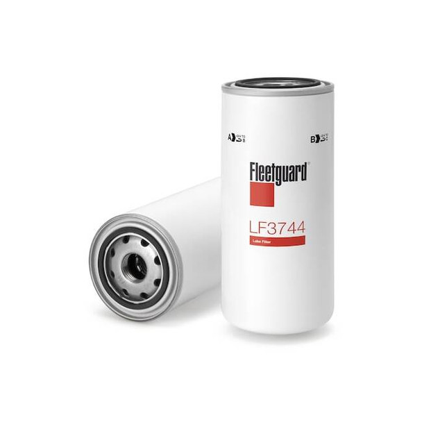 Fleetguard Oil Filter,8.25 in L,Spin-On LF3744