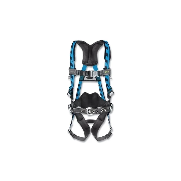AirCore™ Full-Body Harness, Steel Stand-Up Back D-Ring, Universal, Quick-Connect Straps, Blue