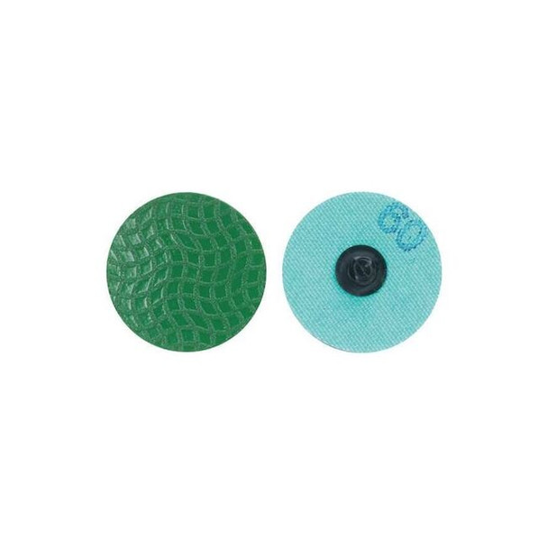 Quick Change Disc, 2inDia, 120Grit, Diamond Pack of 12