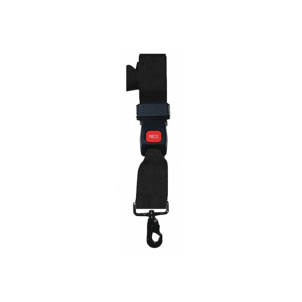 Dick Medical Supply Strap,Black,5 ft. L x 2-1/2" W x 3" H 11252 BK