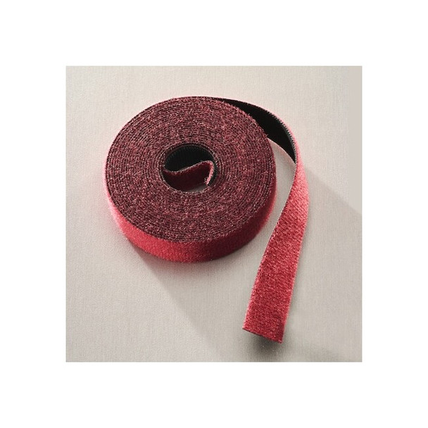 Rip-Tie Hook and Loop Tape,1/2"x600 ft., 15 ft, 1/2 in W, Black G-60-1SP-BK