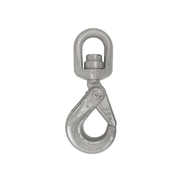 Crosby Self-Lock Hook,Alloy Stl,1 1/2",4,560 lb 1004413