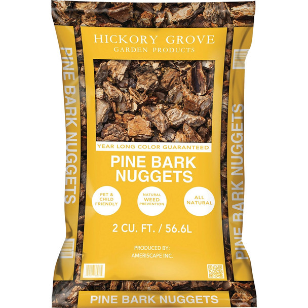 Hickory Grove 2 Cu Ft. Pine Bark Nuggets 710