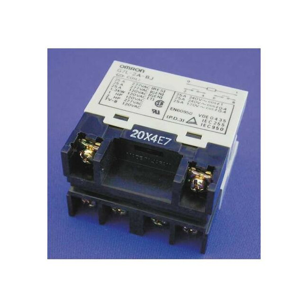 E-Bracket, Enclosed Power Relay, Square, 30 A, 6 Pins, Screw
