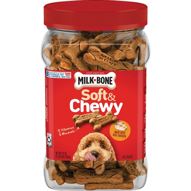 Milk Bone 25 Oz. Soft & Chewy Dog Treats 7910072093
