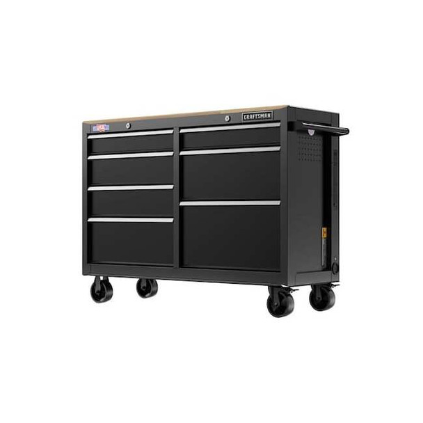 Craftsman Rolling Tool Cabinet,37 1/2" H,52" W CMST98530BK
