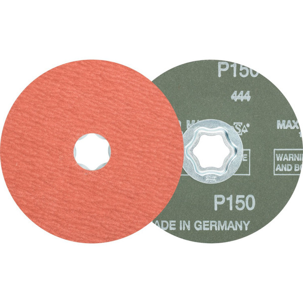 Pferd Tools Combiclick Fiber Disc,4-1/2",A-Cool,150 40306 Pack of 25