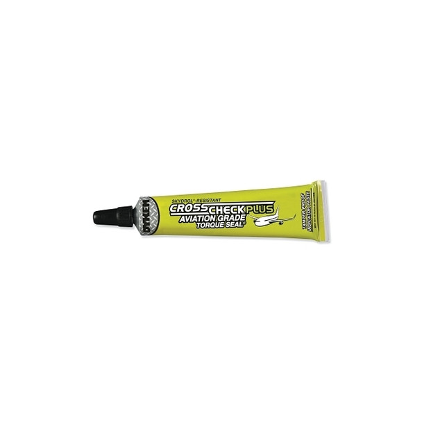 Cross Check™ Plus Aviation Grade Torque Seal® Skydrol®-Resistant, 1 oz Yellow Squeeze Tube, Opaque