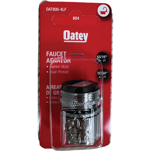 Oatey Dual Swivel Faucet Aerator OAT800-4LF