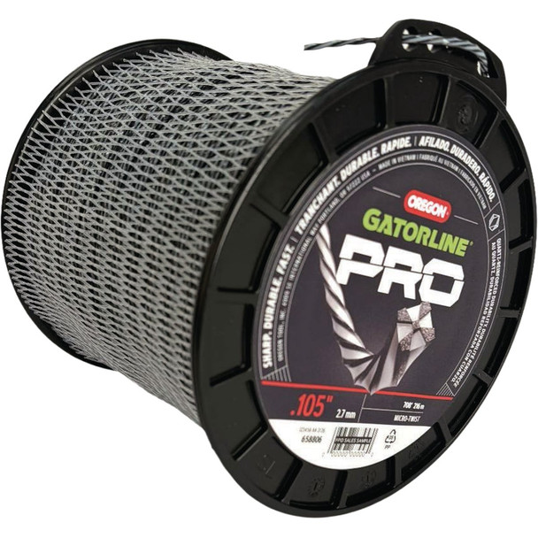 Oregon Gatorline Pro 0.105 In. x 708 Ft. Twist Trimmer Line 658806