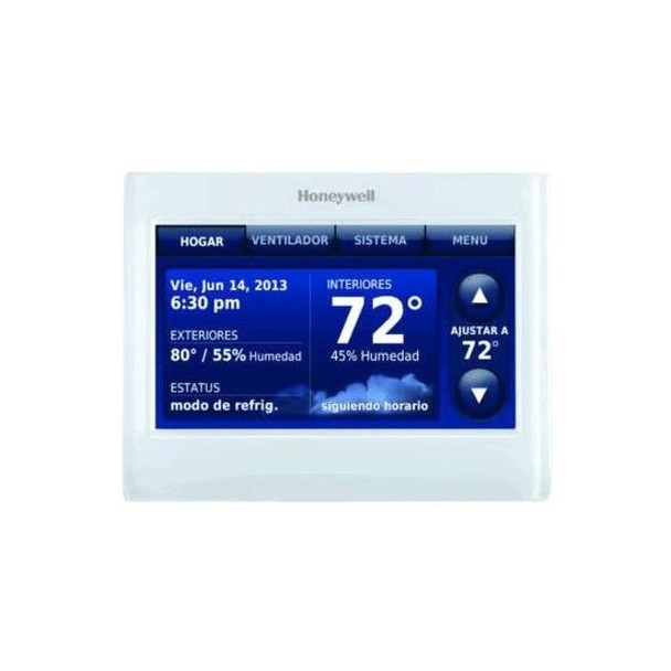 2-Wire Thermostat, 7 Programs, 4 H, 2 C, Hardwired, 24VAC
