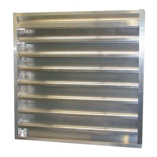 Dayton Combo Louver Damper,Adj,41-1/2 H,Alum 5NKJ0
