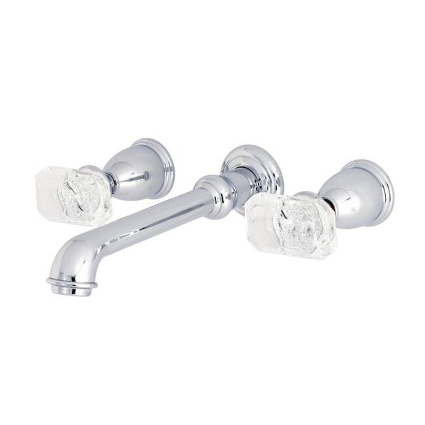 Kingston Brass Roman Tub Faucet, Polished Chrome, Wall Mount KS7021KRL