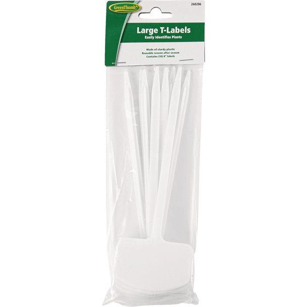 Green Thumb 8 In. Plastic Plant Label (10-Pack) T024GT