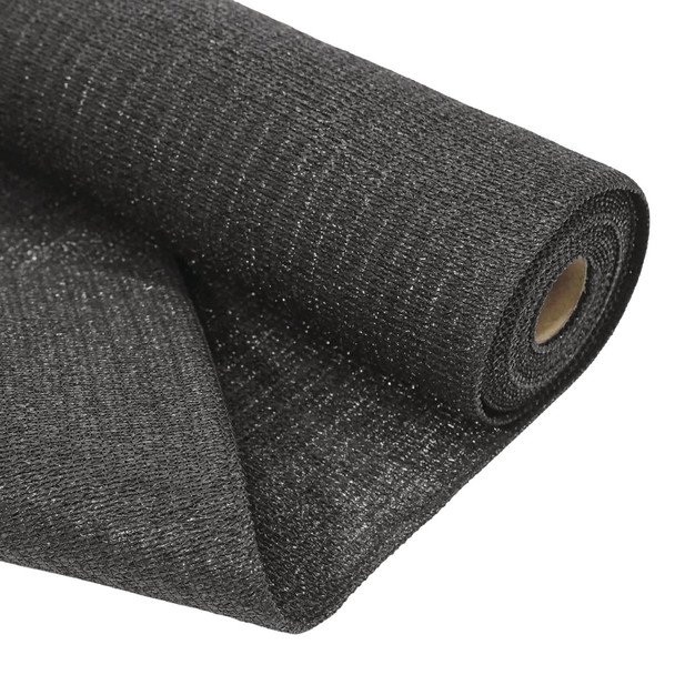Coolaroo 6 Ft. x 15 Ft. Graphite 90% UV Sun Protection Shade Fabric 457785