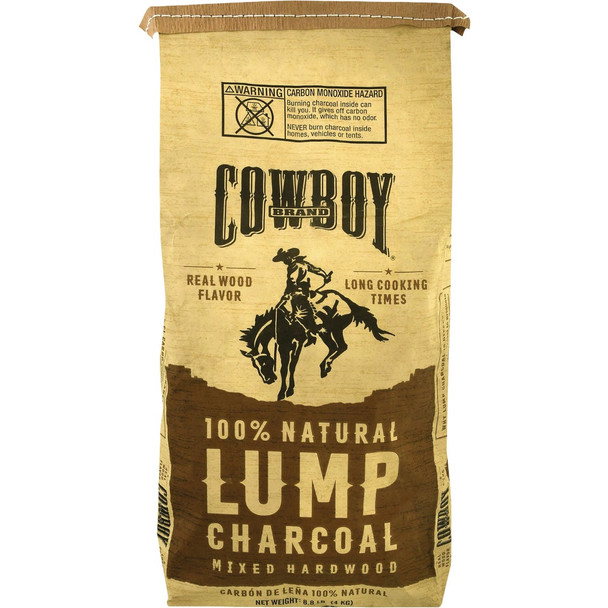 Cowboy 8.8 Lb. Hardwood Lump Charcoal 26088