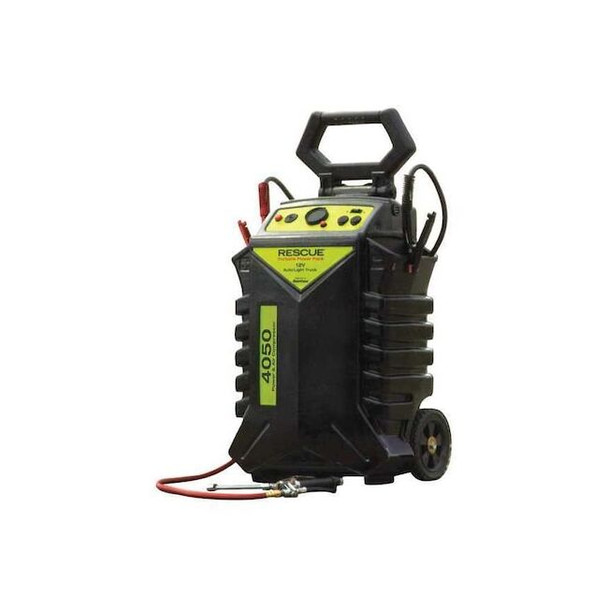 Wheeled Portable Power Pack, Boosting, Charging, For Battery Voltage: 12