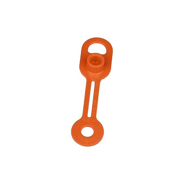 Trico Grease Fitting Cap,2 3/4" L,Orange,PK10 37057