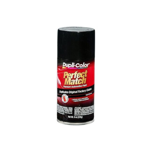 Dupli-Color Automotive Paint,Black,8 oz EBUN01007