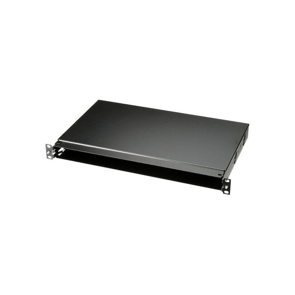 Pannet Rack,Fiber mount Tray,1RU,Blk FMT1
