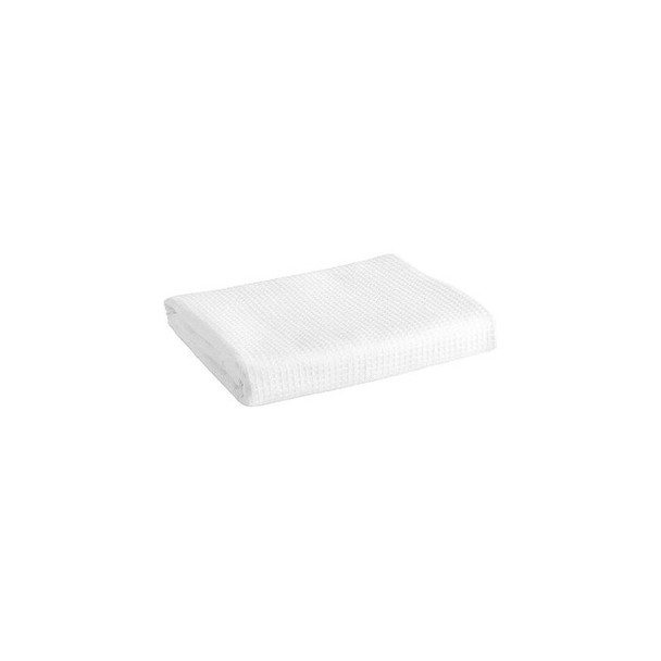 R & R Textile Bed Scarf,73 in L,White WEBS7326FWHT-1-AD00