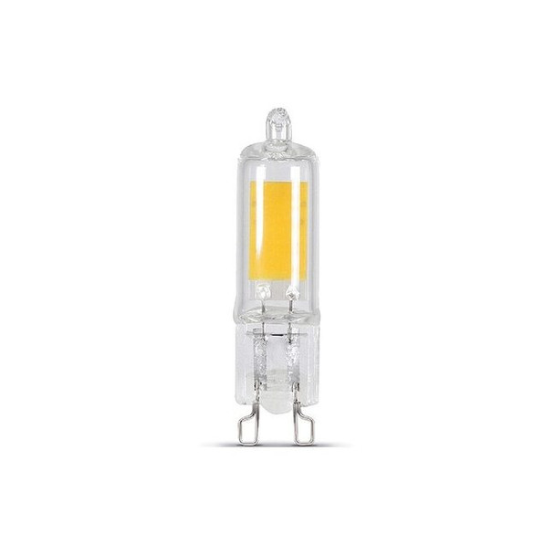 2.3 W, Compact LED Bulb, White, T4, 3000K Temp. Clear, Dimmable