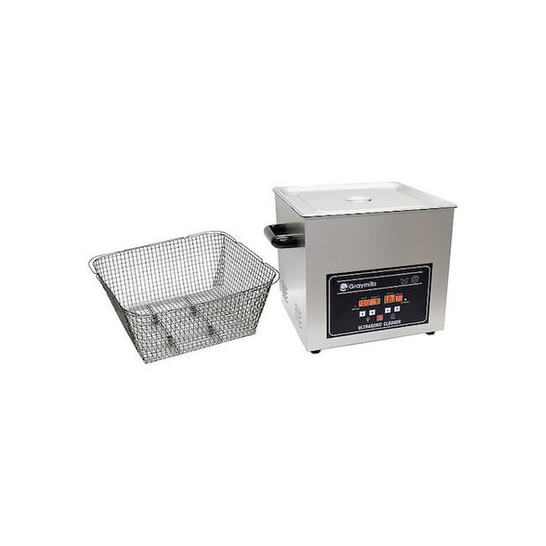 Graymills Ultrasonic Parts Washer,25 lb Load Cap. BTV-032B
