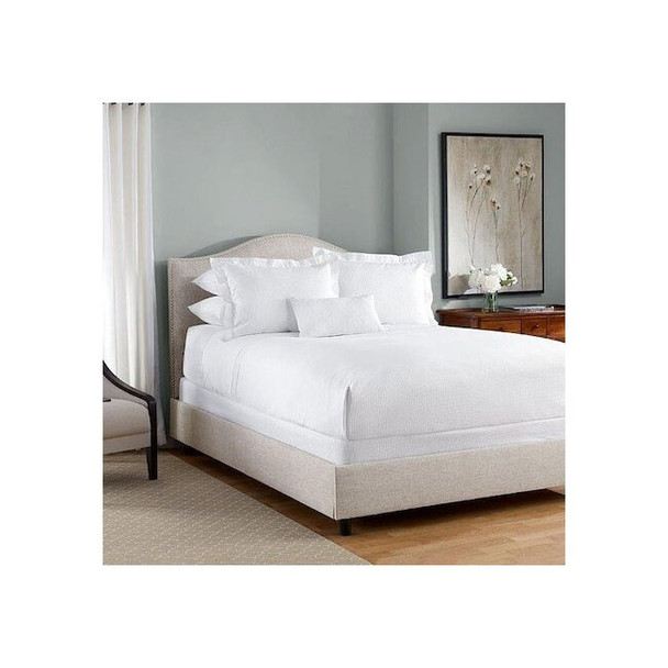 R & R Textile Pillow Sham,21 in L,White XWWS2127SFWHT-AD00