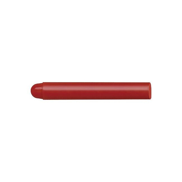 Markal Marking Crayon, 4-3/4 in L, Red, Wax 82430G