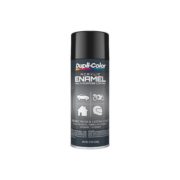 Dupli-Color Automotive Coating,Black,12 oz EDA160007