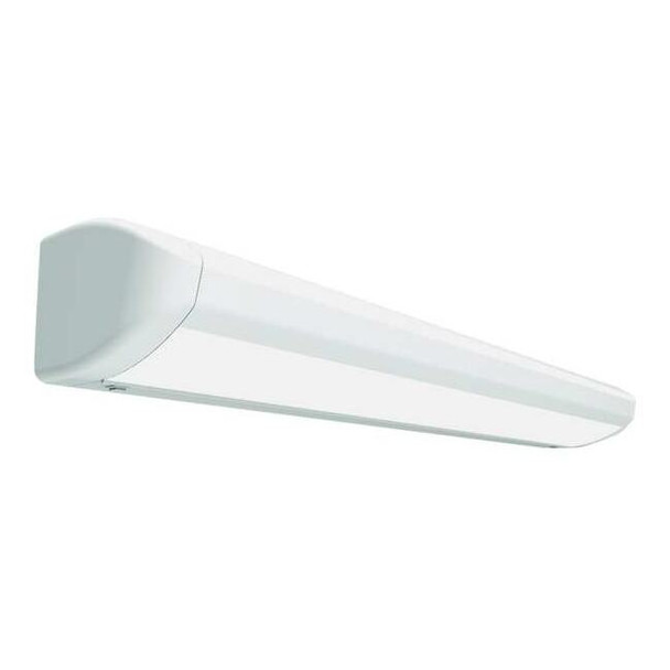 Columbia Lighting LED Patient Bed Light,4 ft L,3751 lm,37W EBL4-35-WH-120