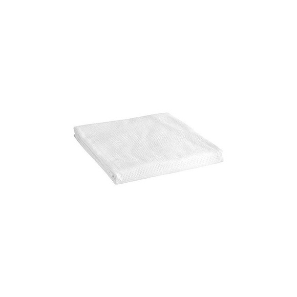 R & R Textile Flat Sheet,72 in L,White NWW72120WHT-AD00